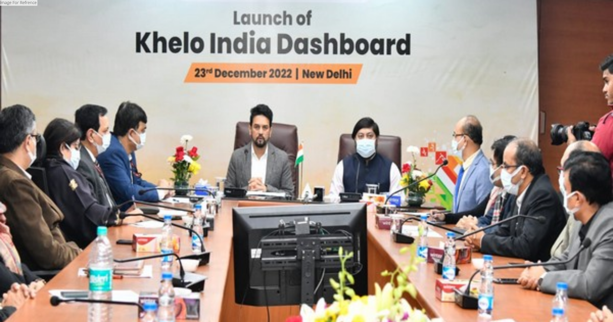 Sports Minister Anurag Thakur launches Khelo India dashboard